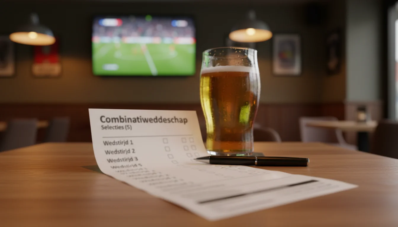 Combinatieweddenschap accumulator voetbal