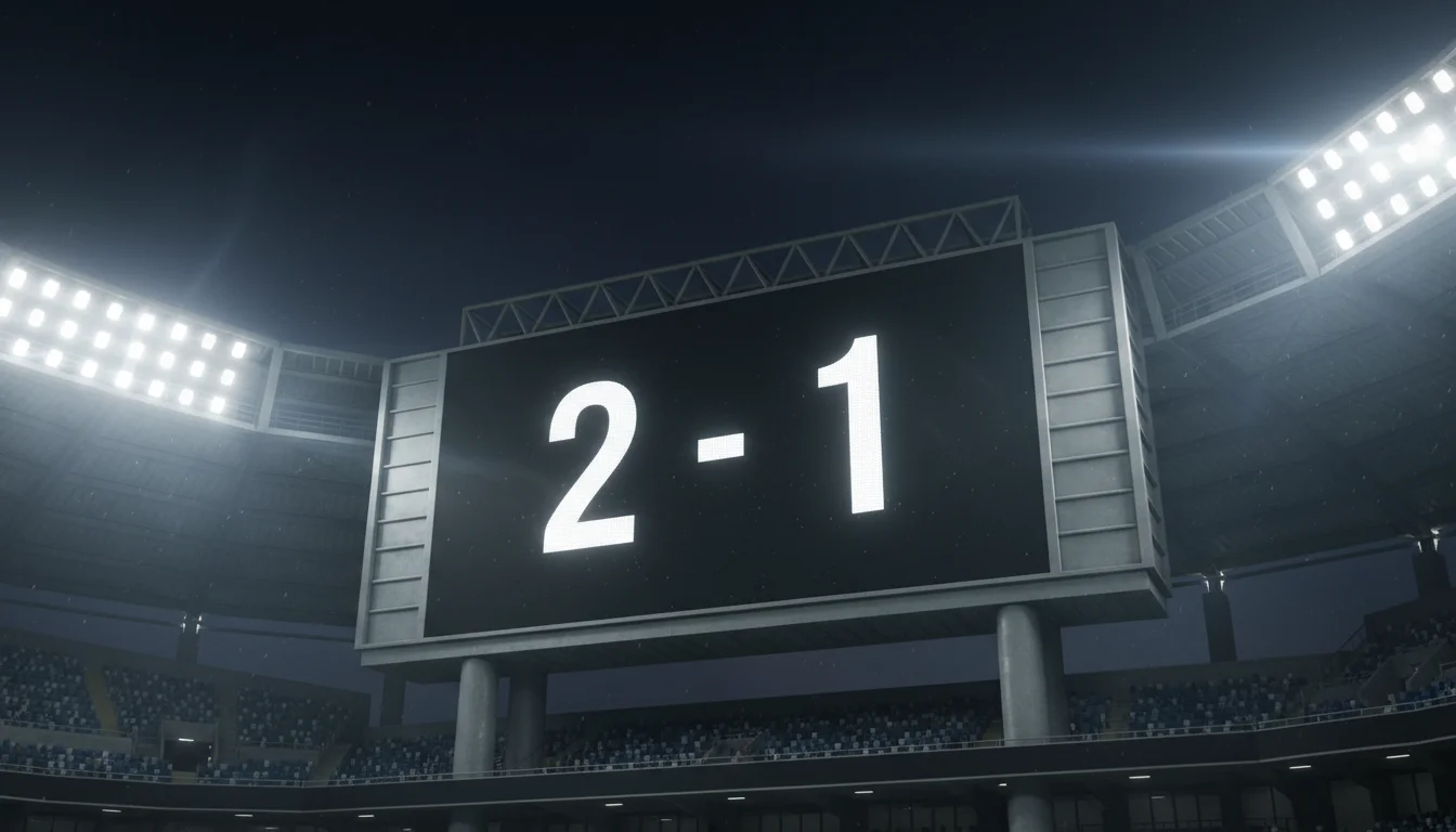 Correcte score voorspellen voetbal weddenschap